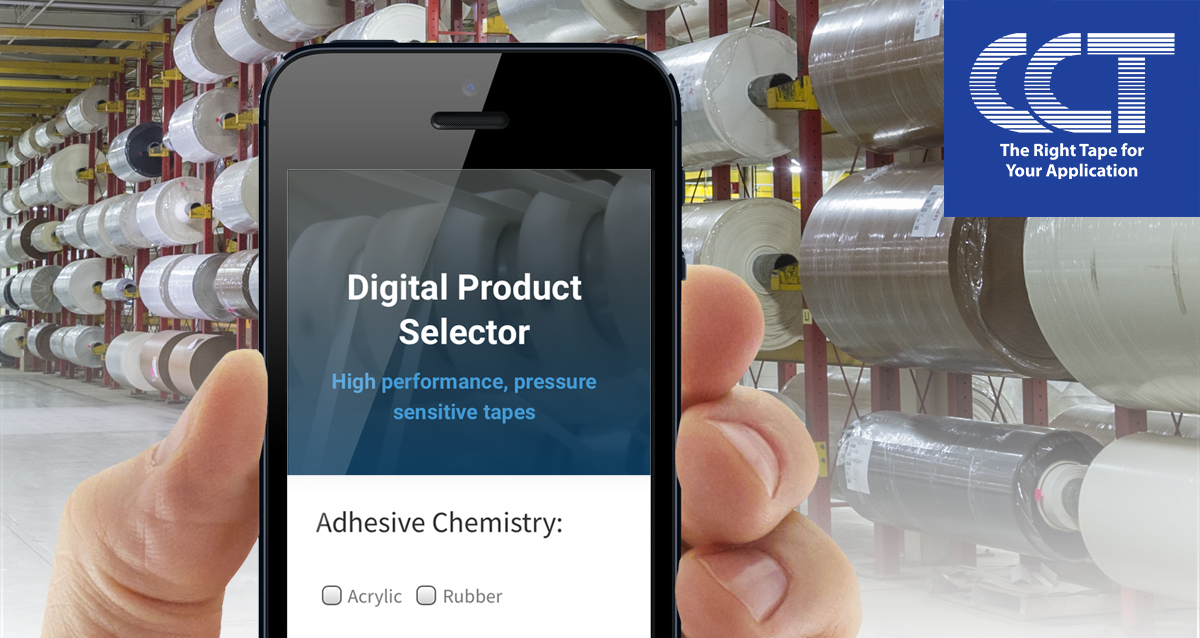 CCT introduces a new digital product selector for its specialty tapes